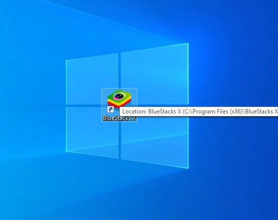 1. Double Click on Blustack Icon to open it