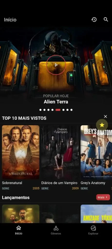 Smart Play App Home Interface