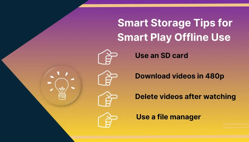 Smart Storage Tips for Smart Play Offline Use