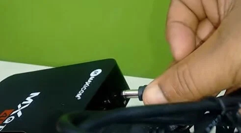Step 03. Connect the Adapter to Smart Play APK TV Box