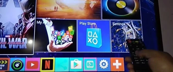 Step 05. Use Remote or Keyboard to Operate TV Box