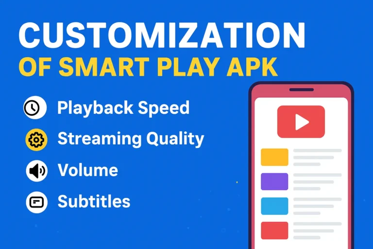 Customization of Smart Play APK